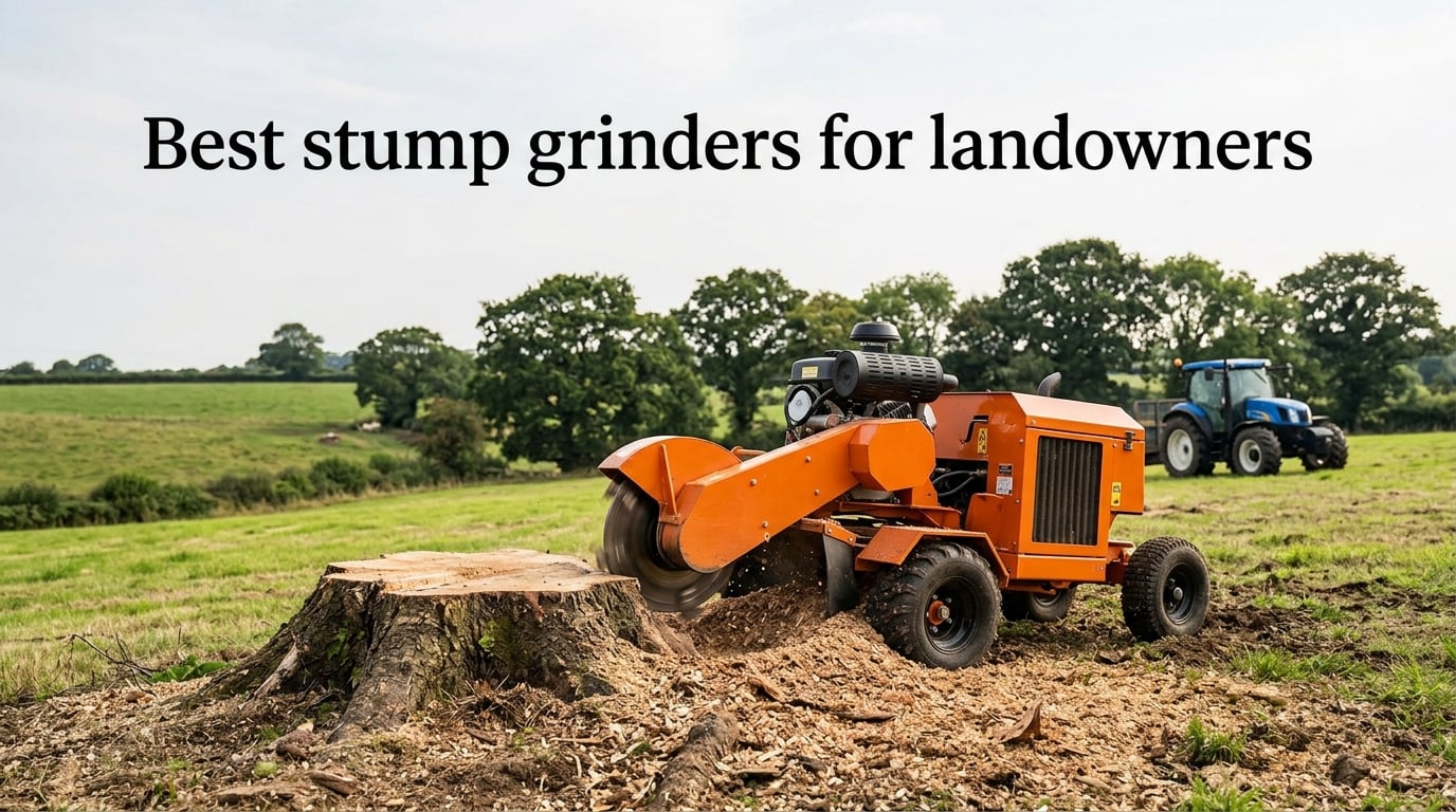 Best stump grinders for landowners