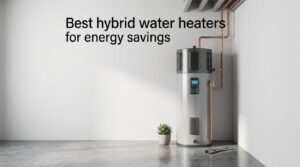 Best hybrid water heaters for energy savings