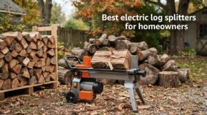 Best electric log splitters for homeowners