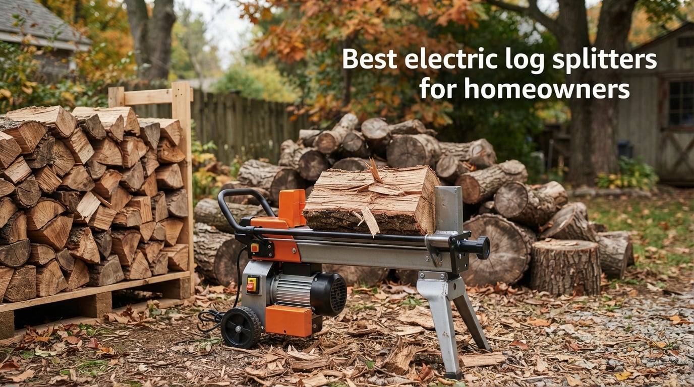 Best electric log splitters for homeowners