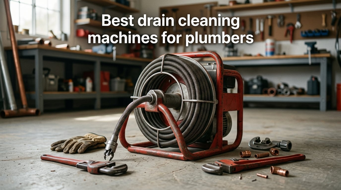 Best drain cleaning machines for plumbers