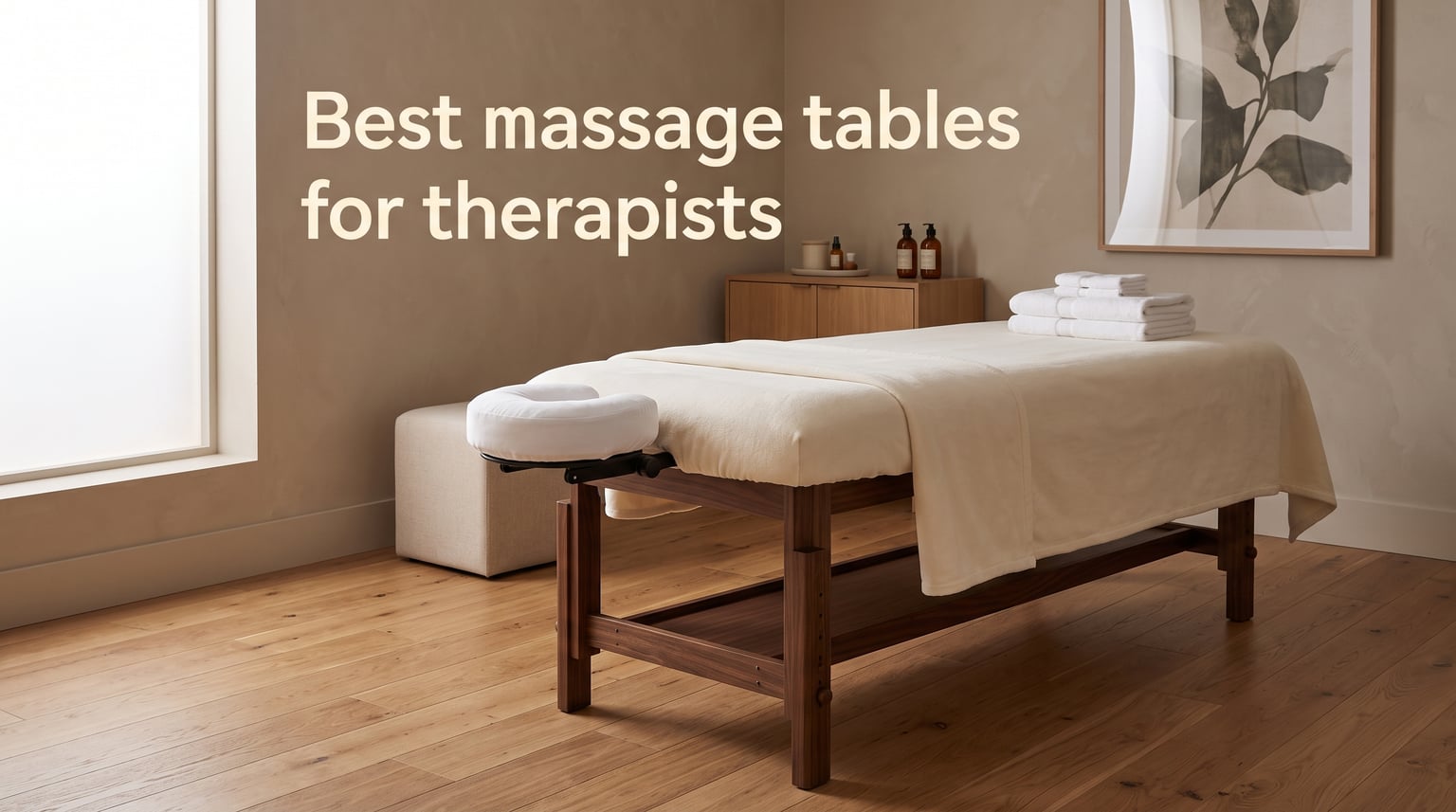 Best massage tables for therapists