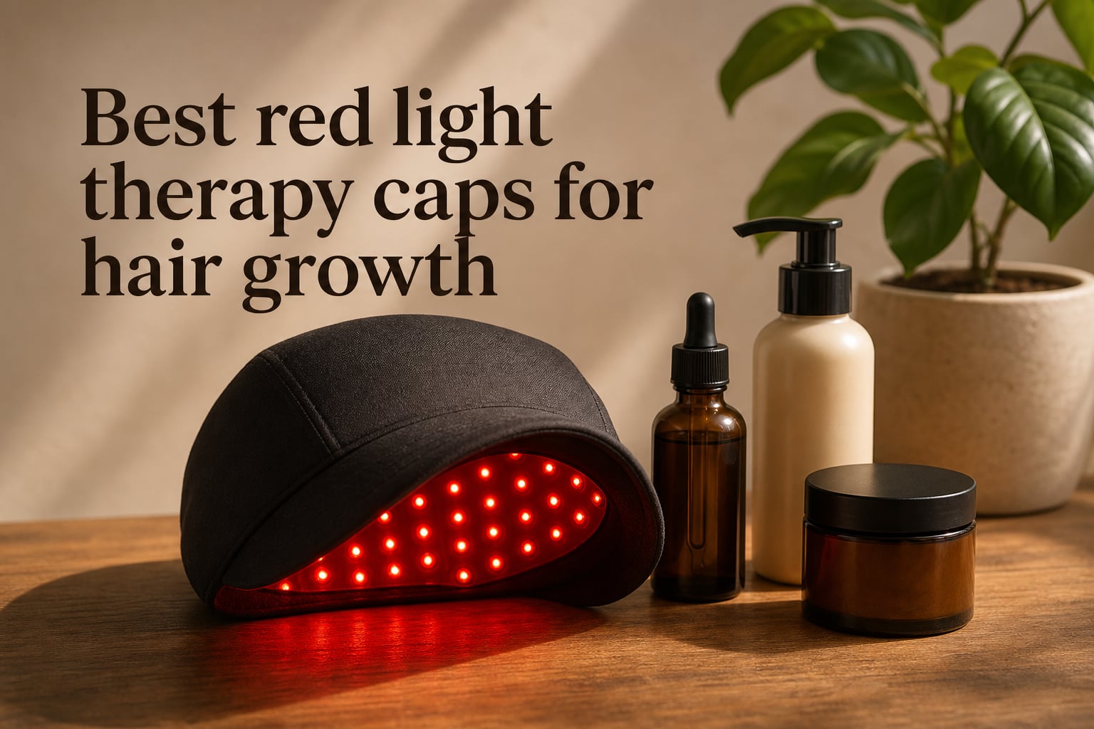 Best red light therapy caps for hair growth