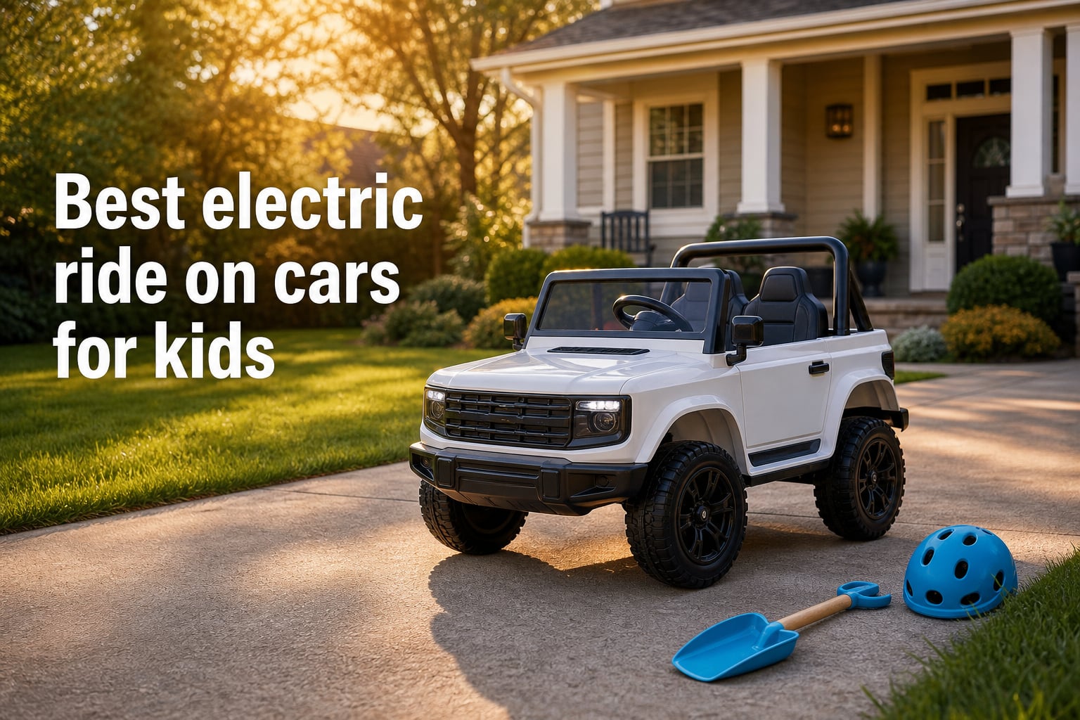 Best electric ride on cars for kids