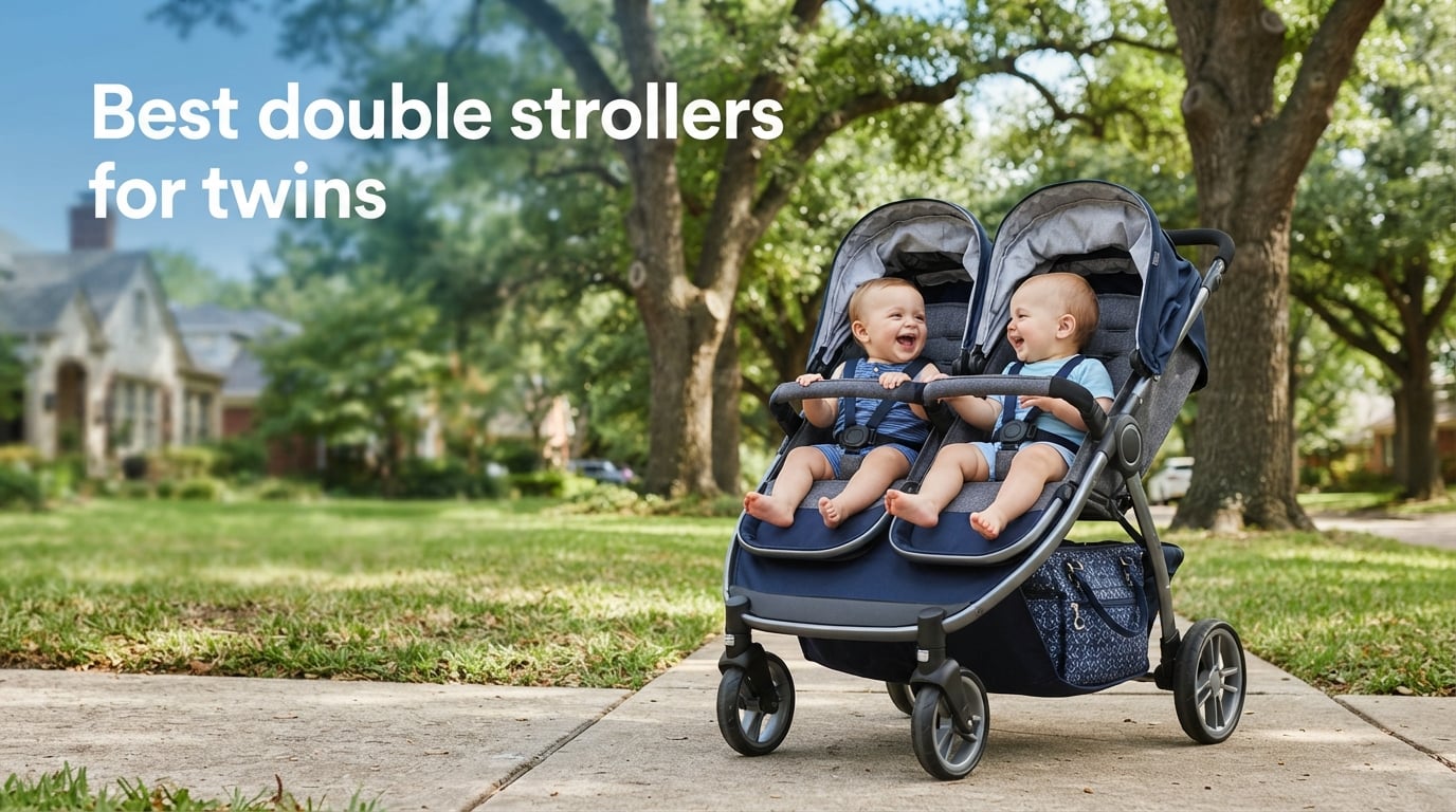 Best double strollers for twins