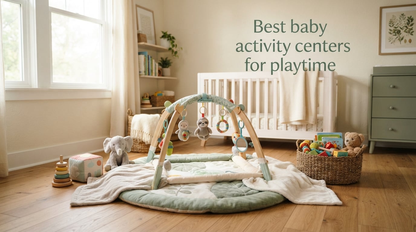 Best baby activity centers for playtime