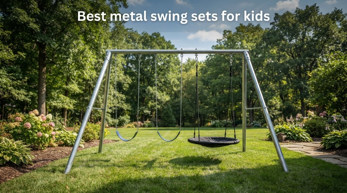 Best metal swing sets for kids