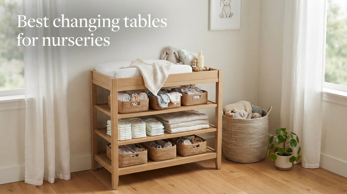 Best changing tables for nurseries
