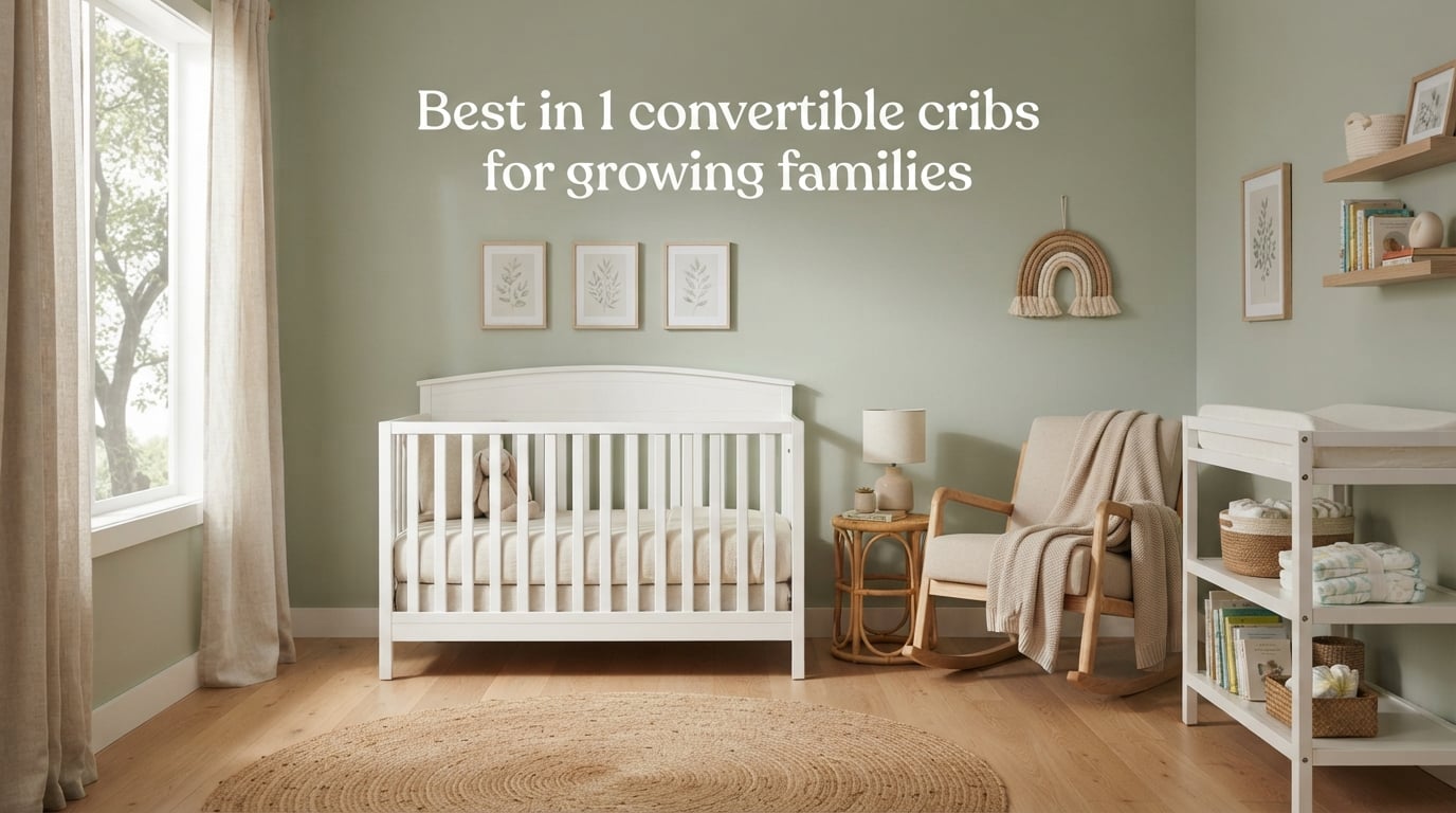 Best 4 in 1 convertible cribs for growing families