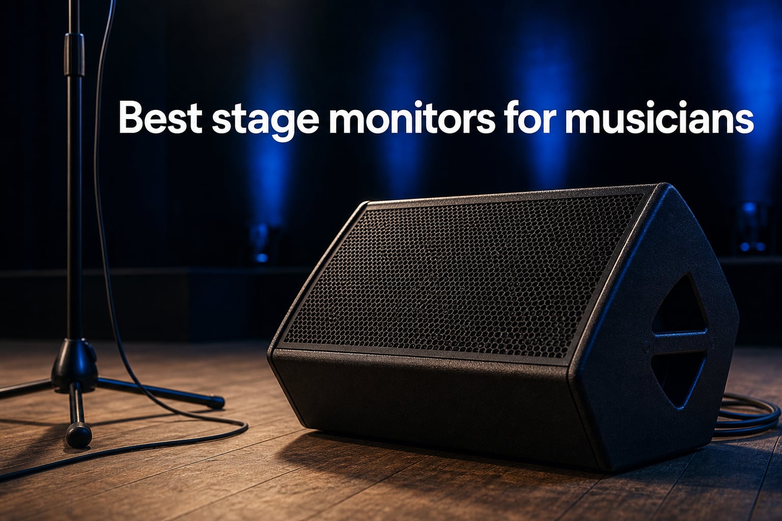Best stage monitors for musicians