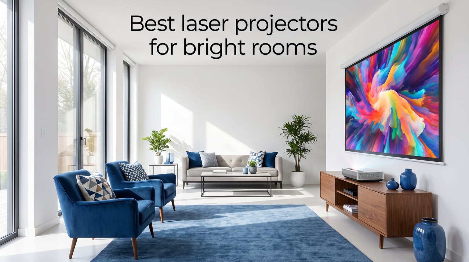 Best laser projectors for bright rooms