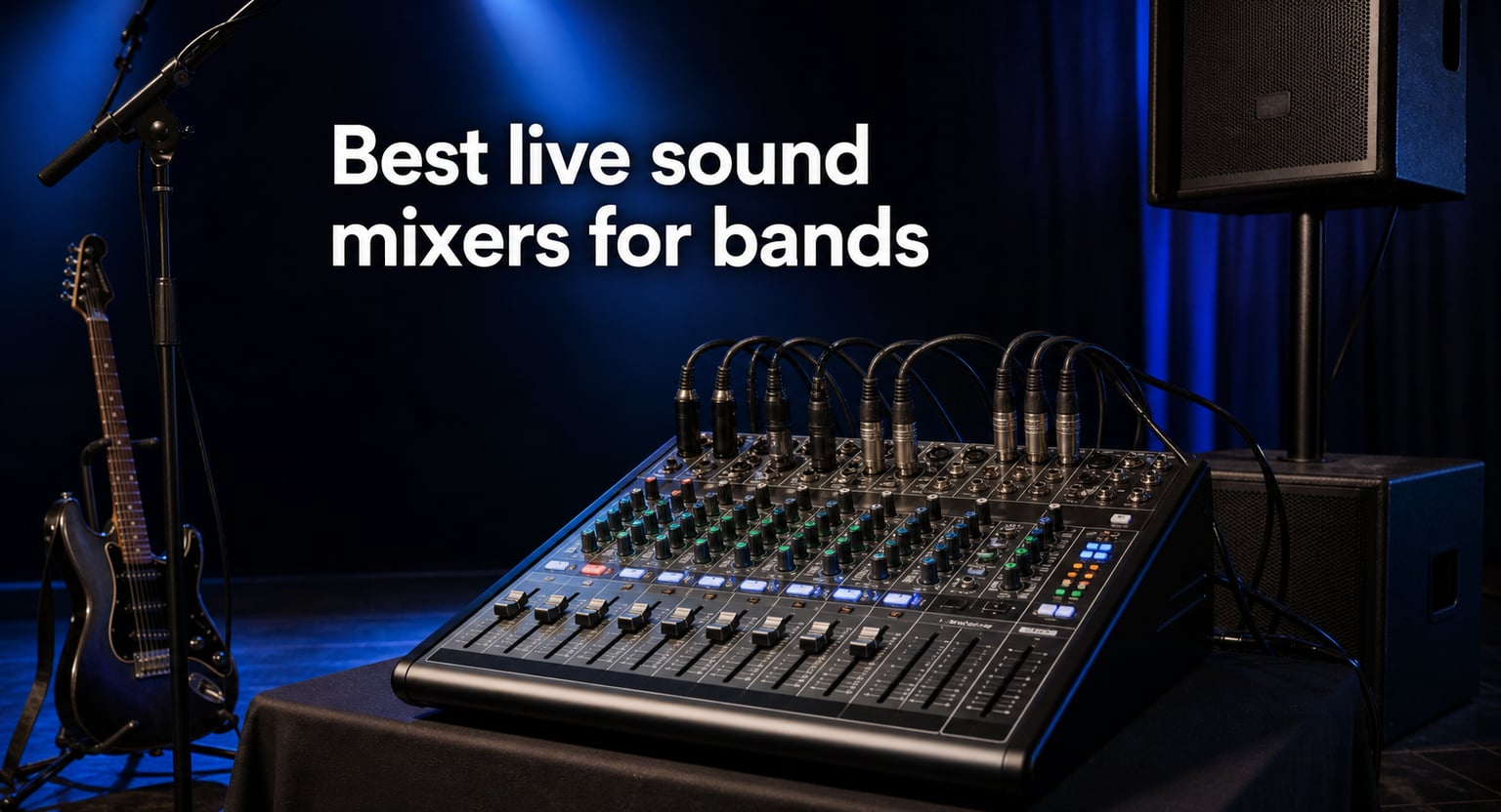Best live sound mixers for bands