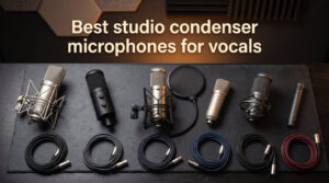 Best studio condenser microphones for vocals