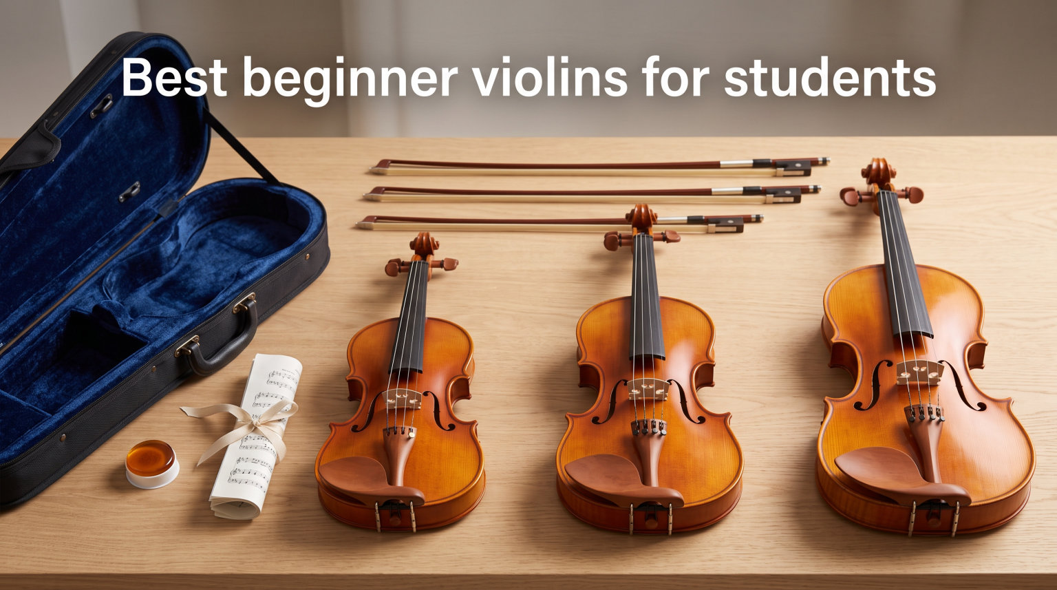Best beginner violins for students
