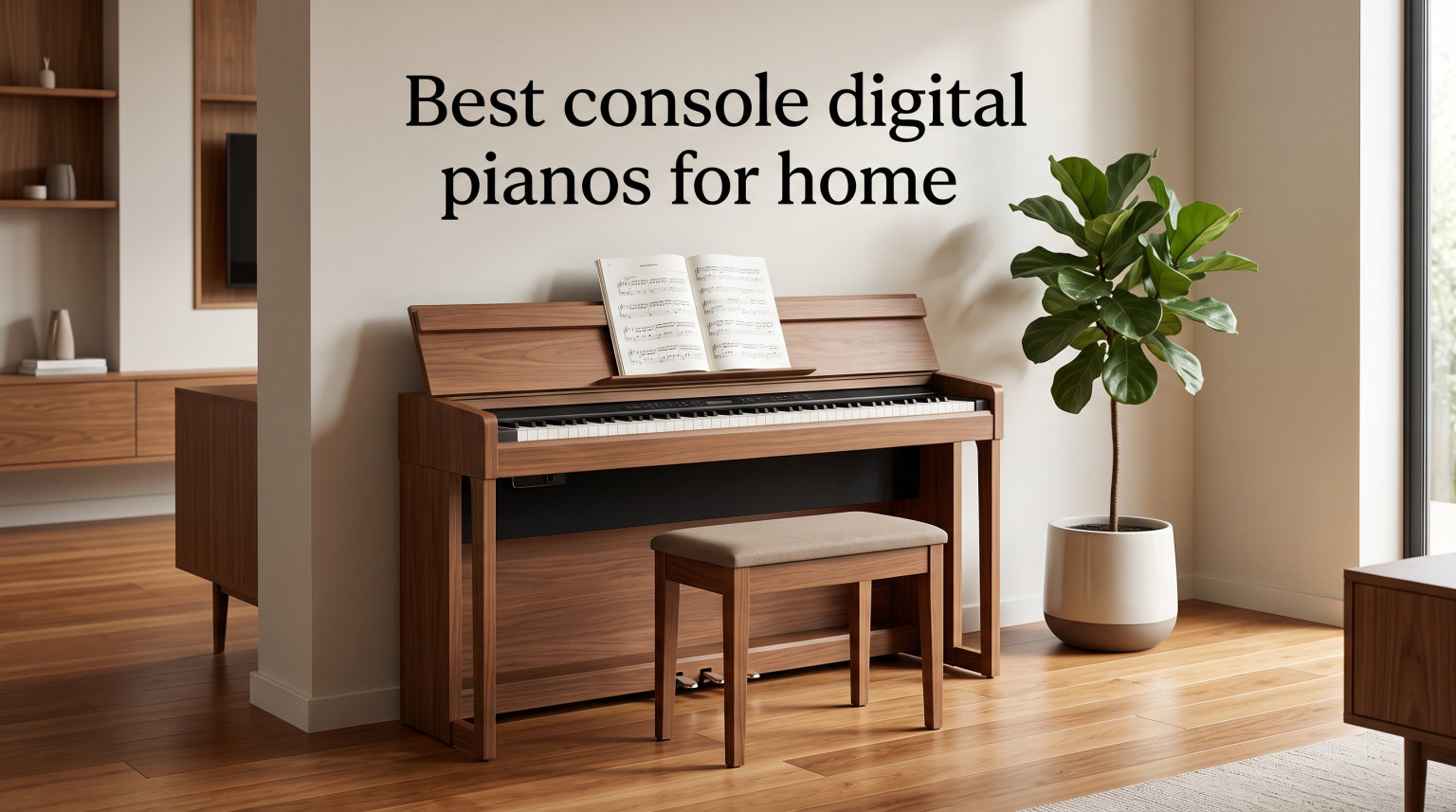 Best console digital pianos for home