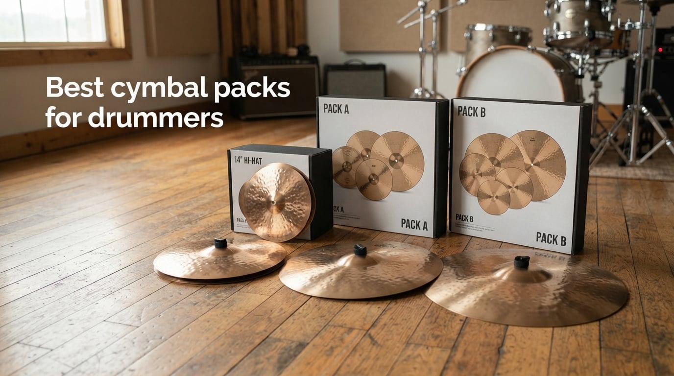 Best cymbal packs for drummers