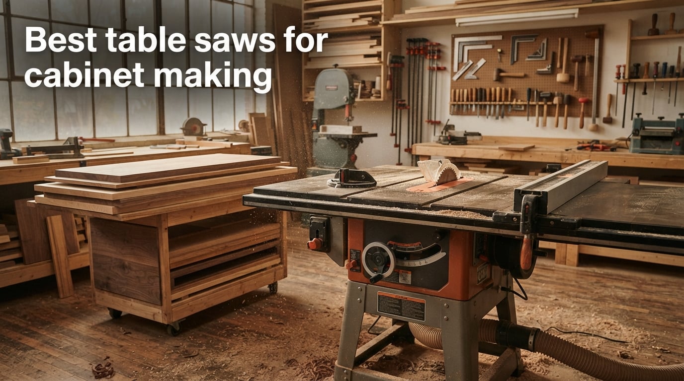 Best table saws for cabinet making