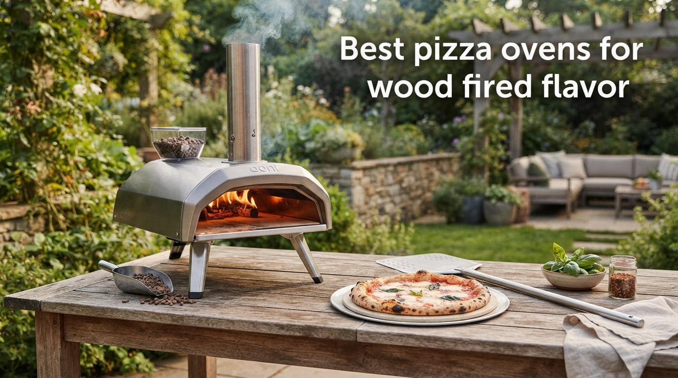 Best pizza ovens for wood fired flavor
