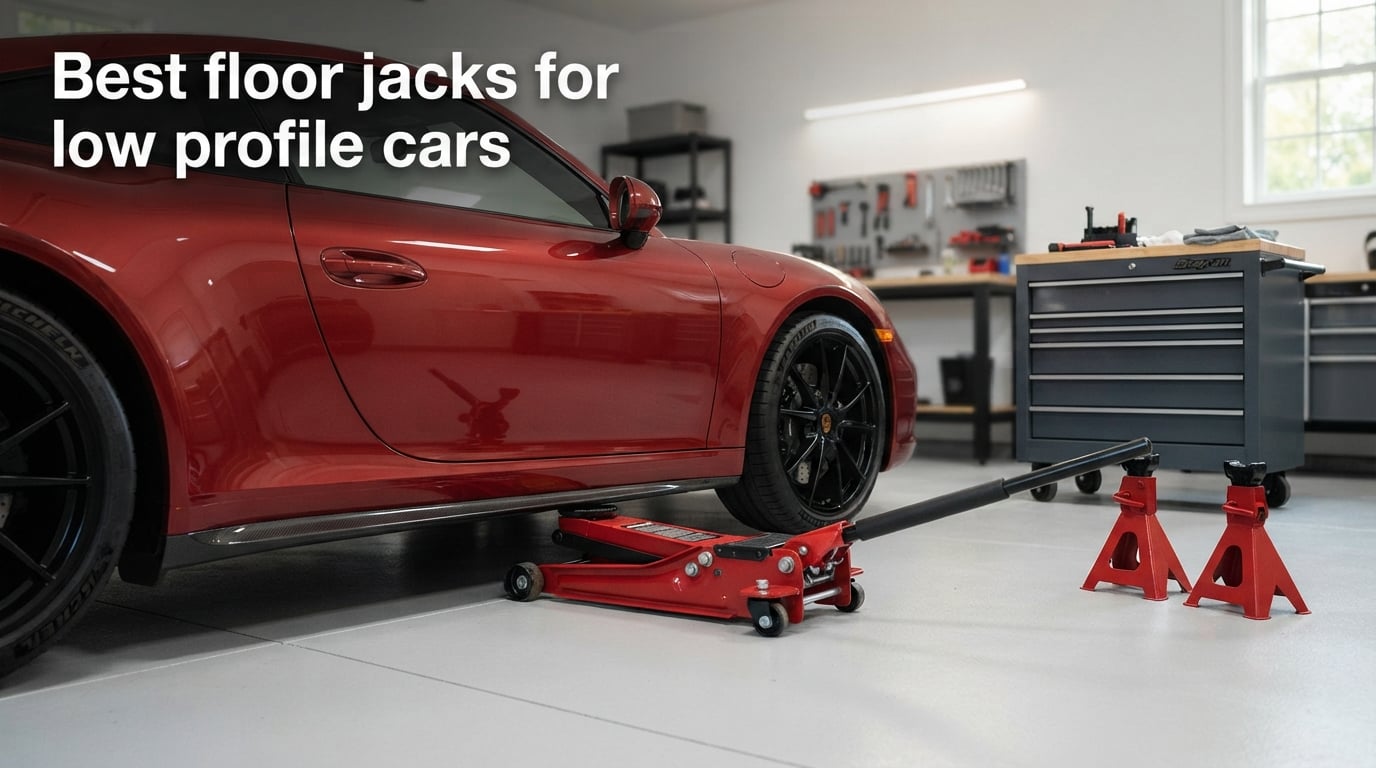 Best floor jacks for low profile cars