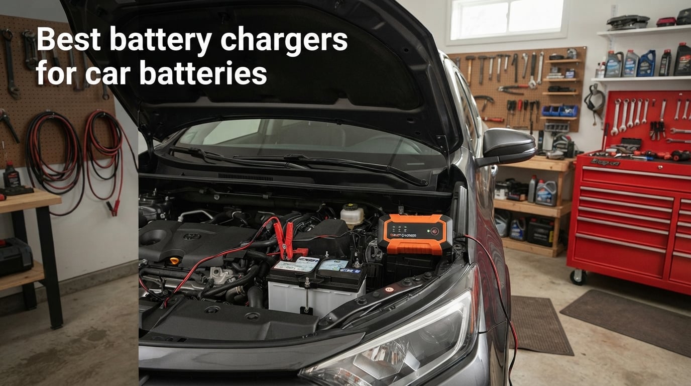 Best battery chargers for car batteries