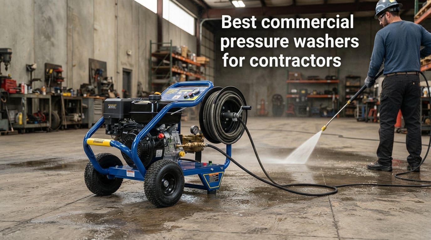 Best commercial pressure washers for contractors