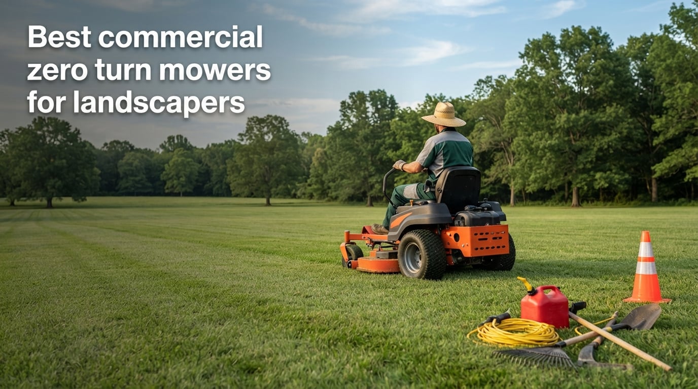 Best commercial zero turn mowers for landscapers