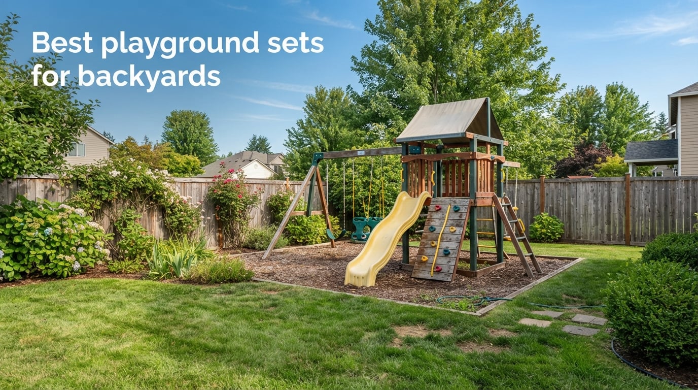 Best playground sets for backyards