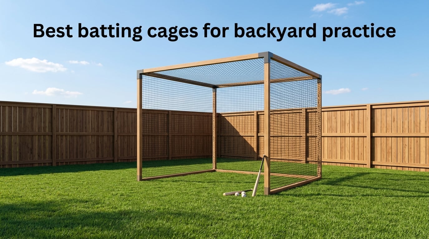 Best batting cages for backyard practice