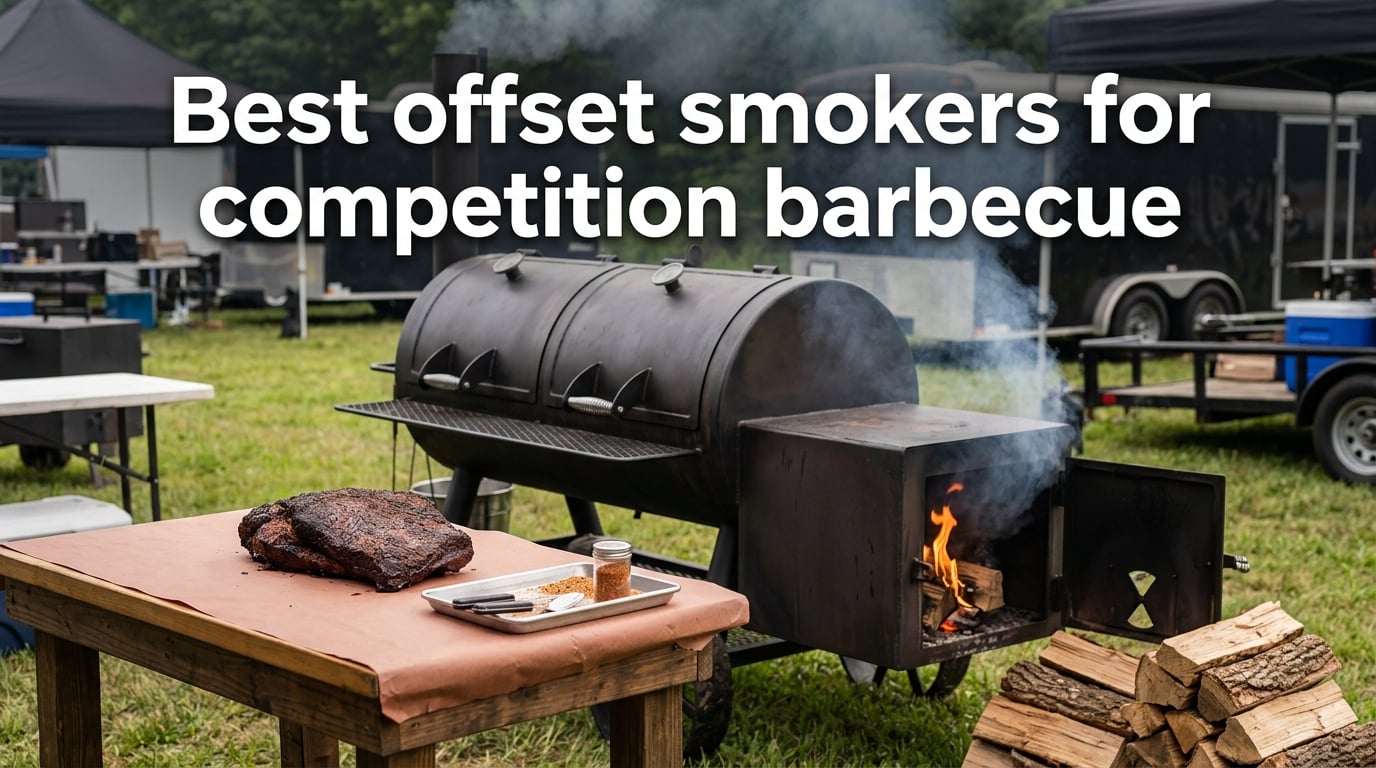 Best offset smokers for competition barbecue