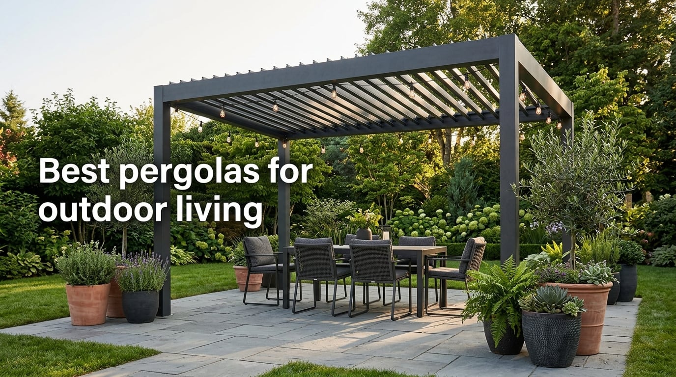 Best pergolas for outdoor living