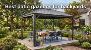 Best patio gazebos for backyards