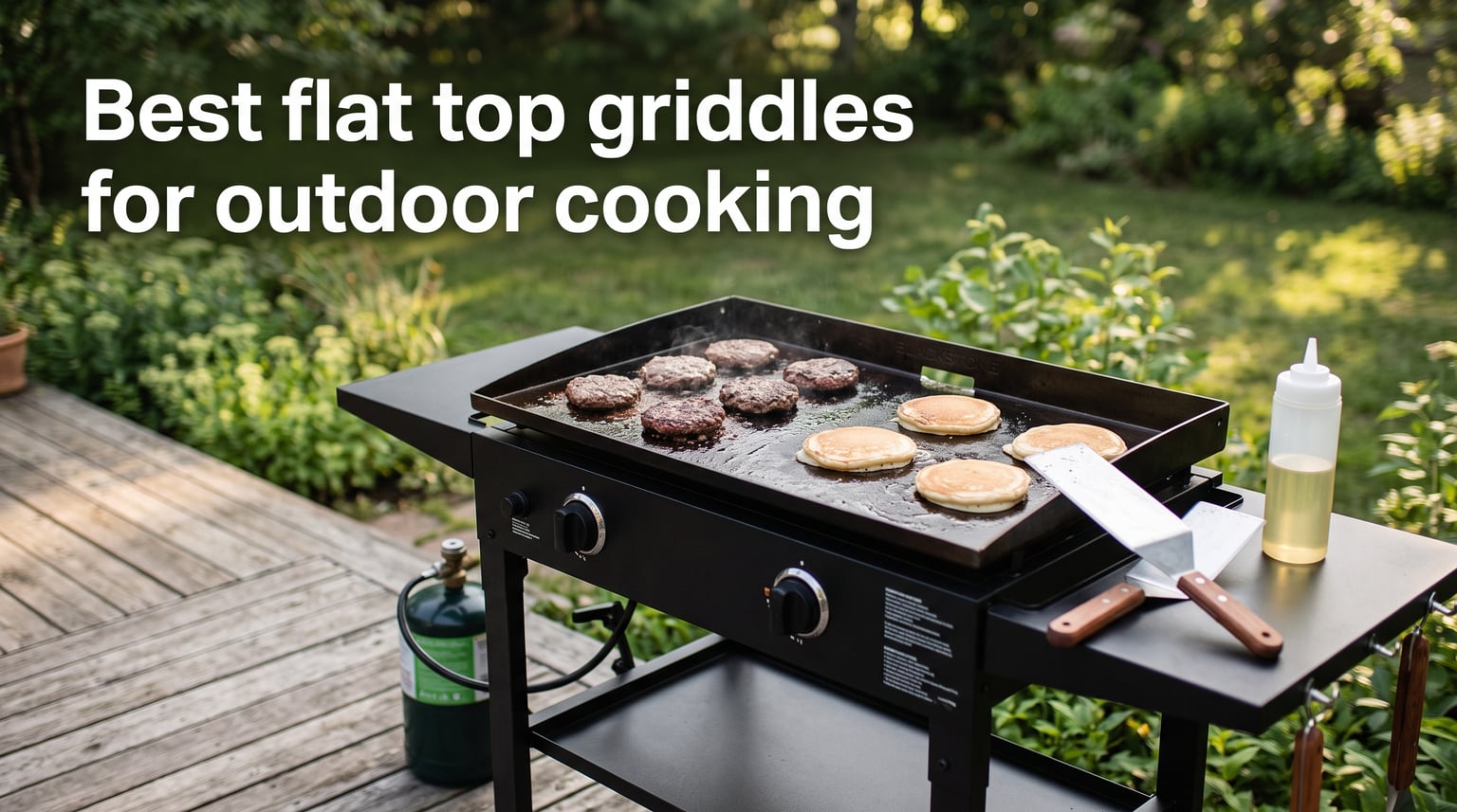 Best flat top griddles for outdoor cooking