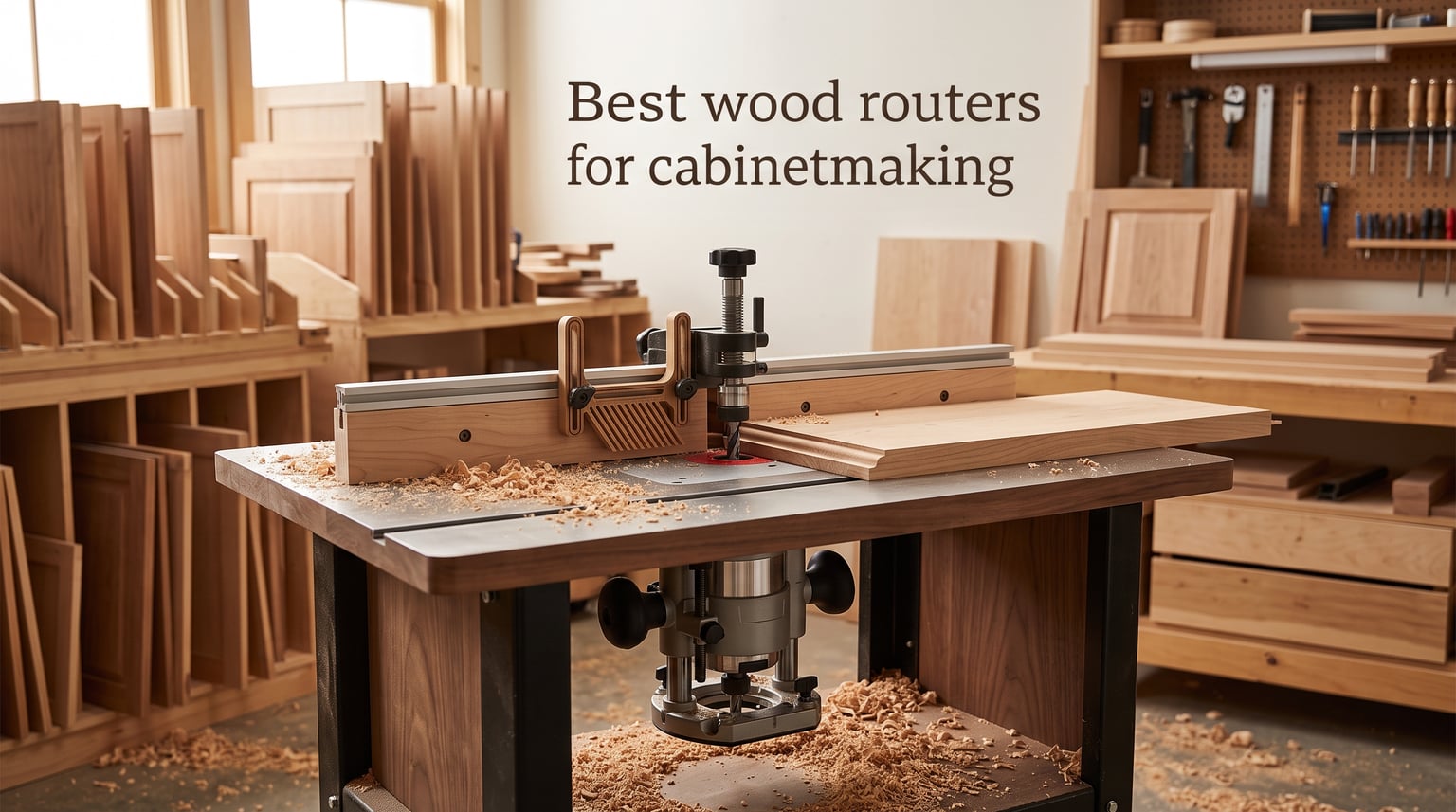 Best wood routers for cabinetmaking