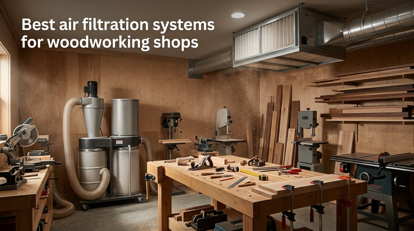 Best air filtration systems for woodworking shops