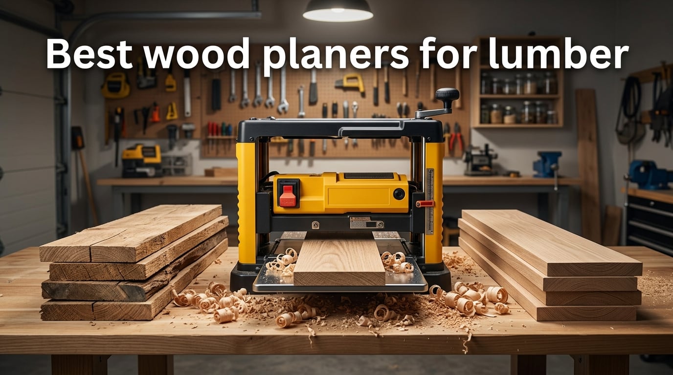 Best wood planers for lumber