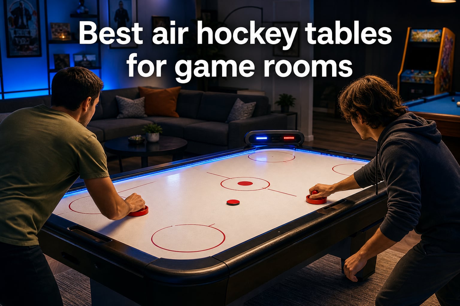 Best air hockey tables for game rooms
