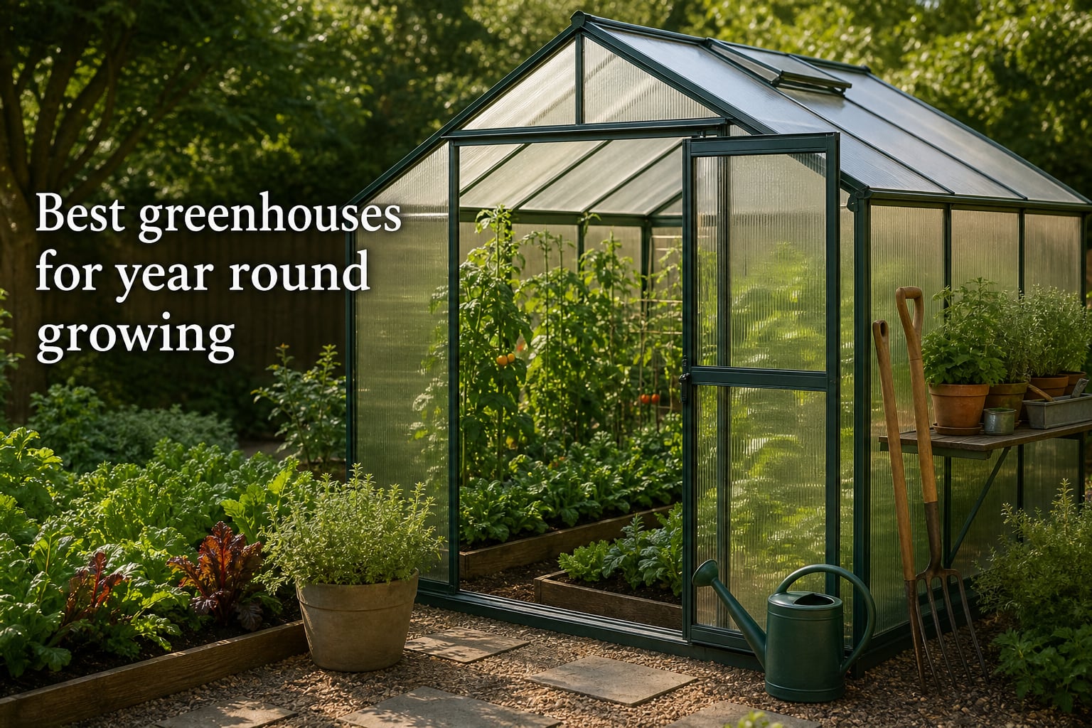 Best greenhouses for year round growing