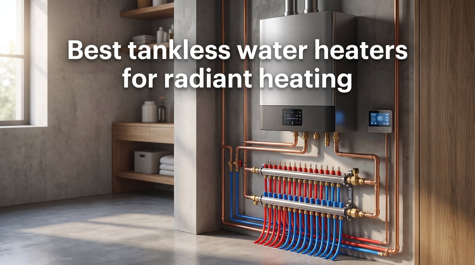 Best tankless water heaters for radiant heating