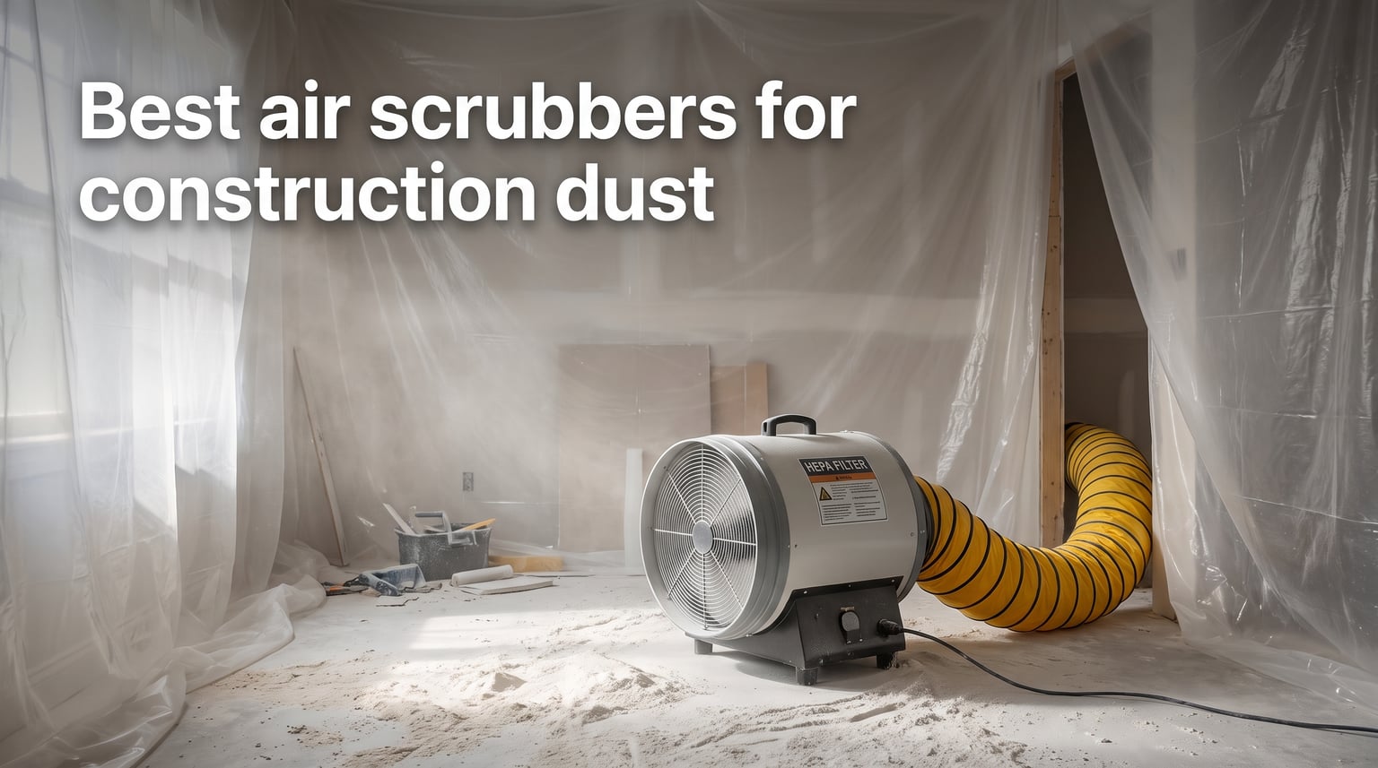 Best air scrubbers for construction dust