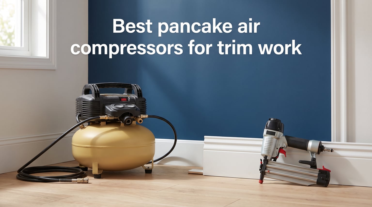 Best pancake air compressors for trim work