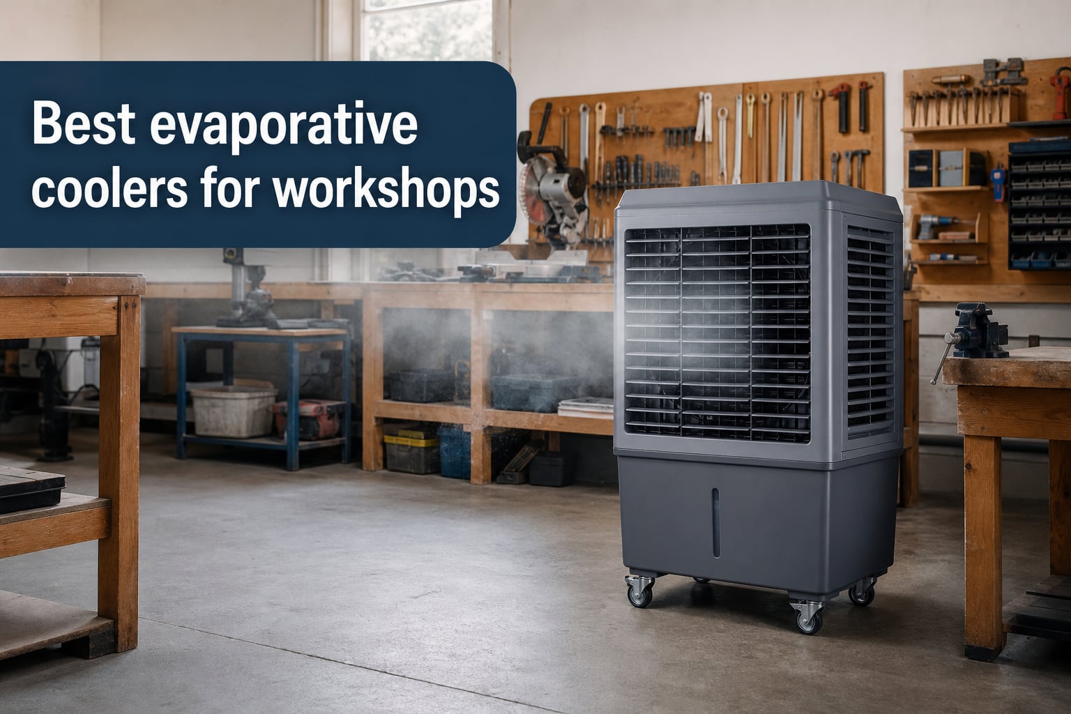 Best evaporative coolers for workshops