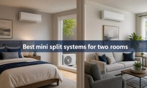Best mini split systems for two rooms