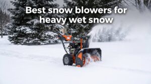 Best snow blowers for heavy wet snow