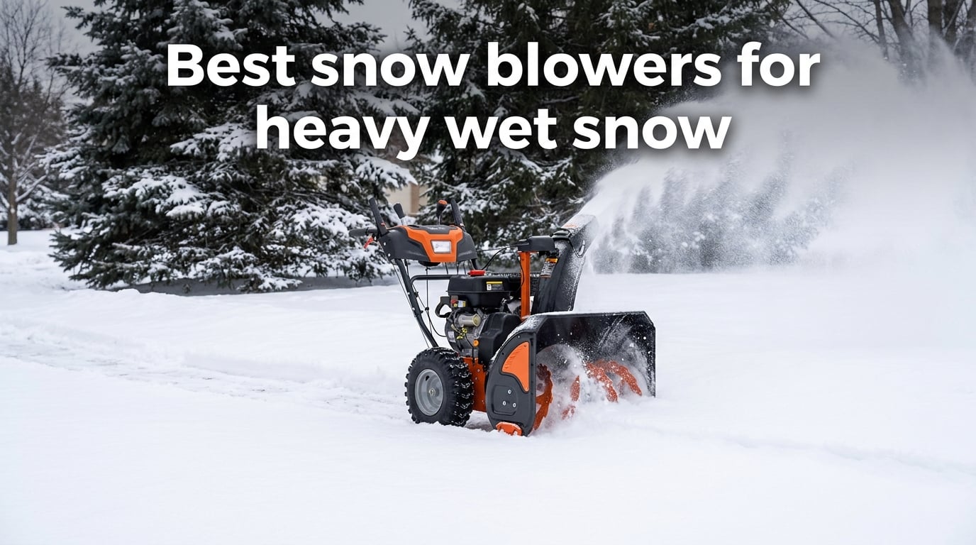 Best snow blowers for heavy wet snow