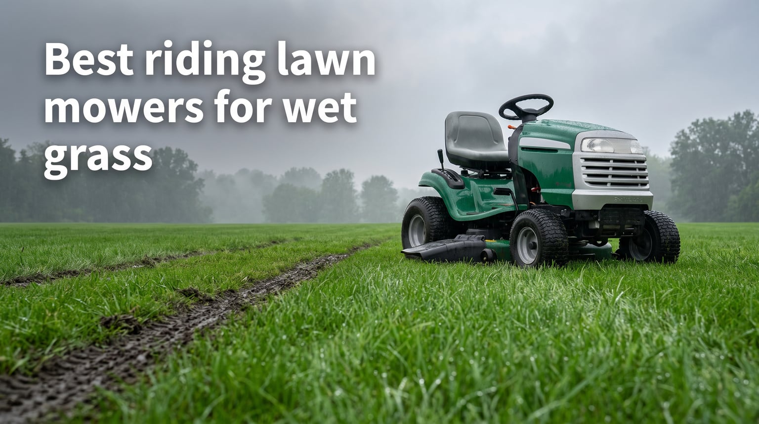 Best riding lawn mowers for wet grass