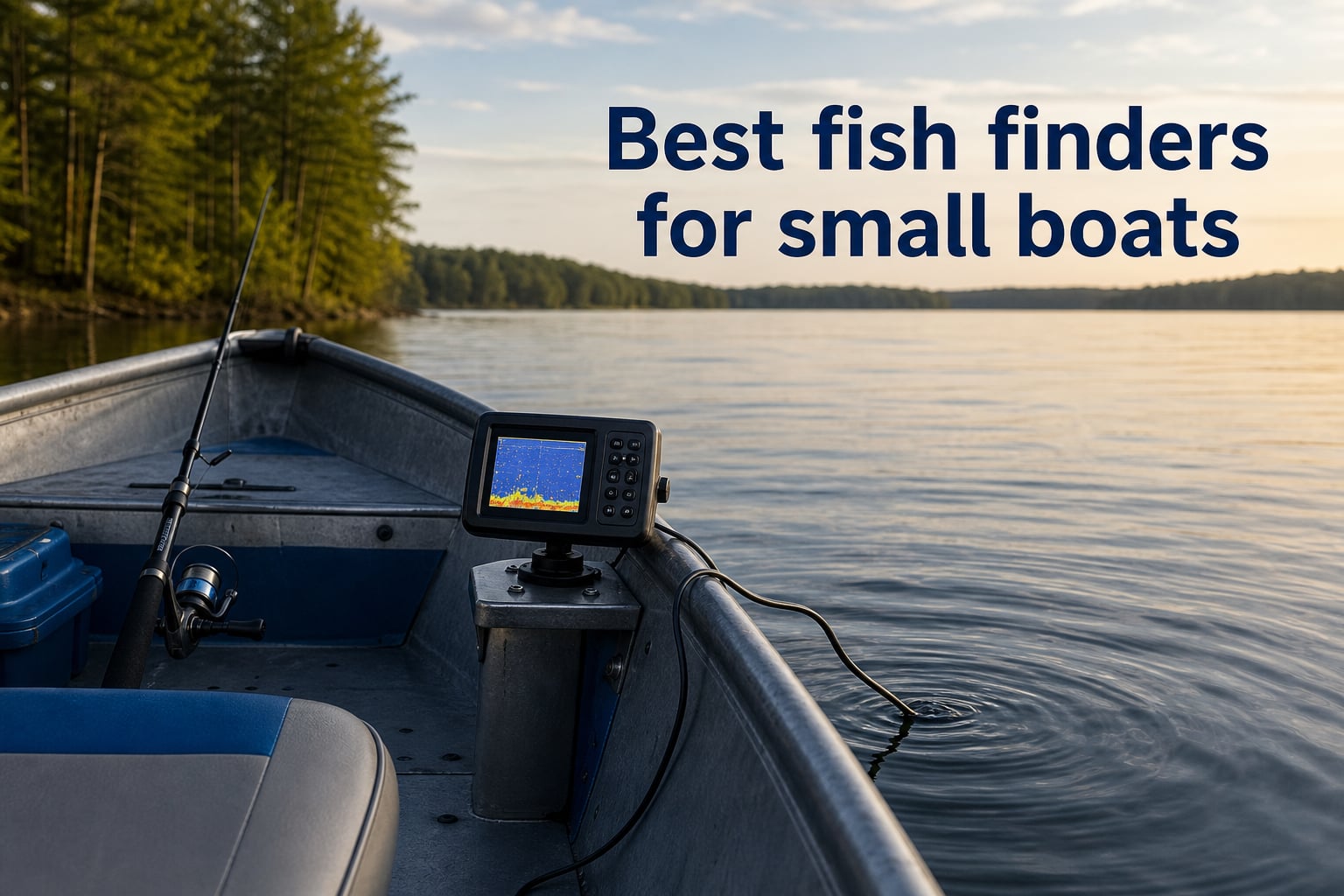 Best fish finders for small boats