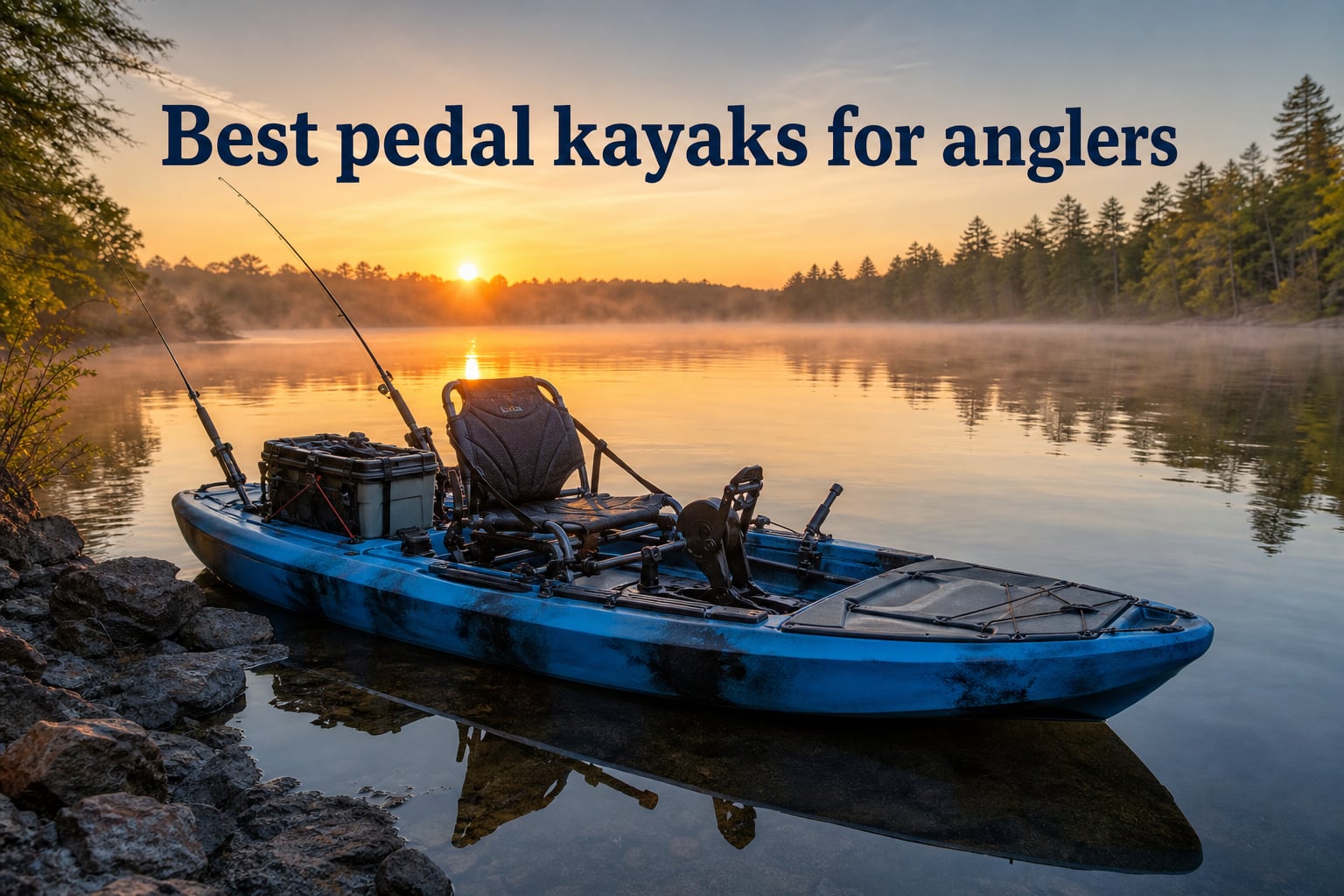 Best pedal kayaks for anglers