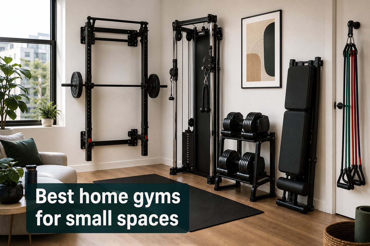 Best home gyms for small spaces