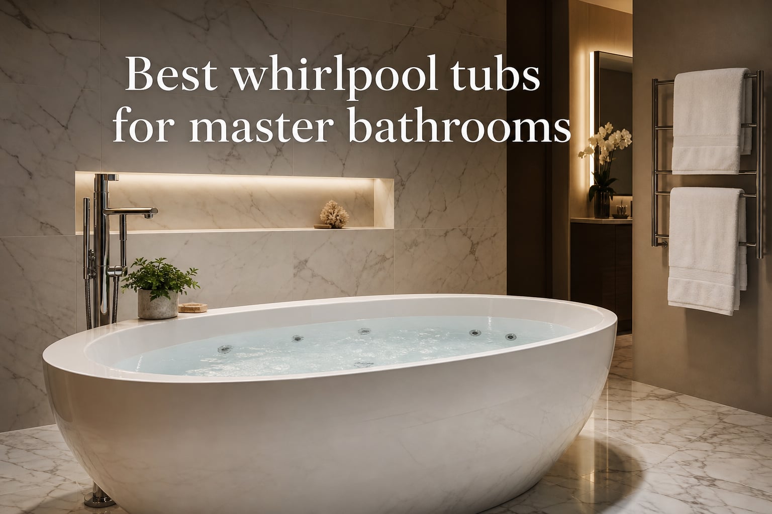 Best whirlpool tubs for master bathrooms