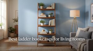 Best ladder bookcases for living rooms
